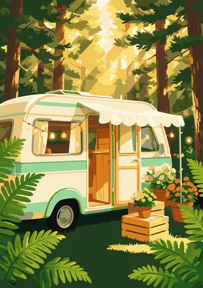 Camper Van — finished picture