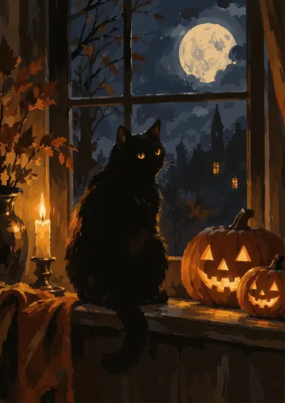 Gothic Halloween II — finished picture