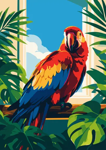 Macaw Window — finished page