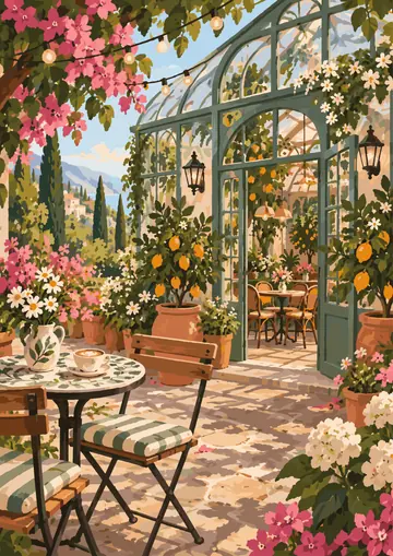 Orangery Passage — finished page