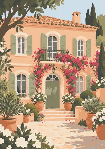 Bougainvillea Villa — finished page