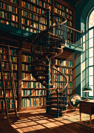 Library Spiral — finished page
