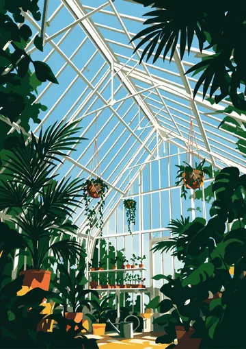 Greenhouse — finished page