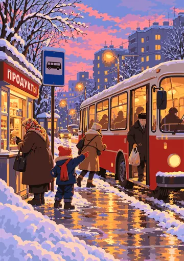 Corner Shop Bus Stop — finished page