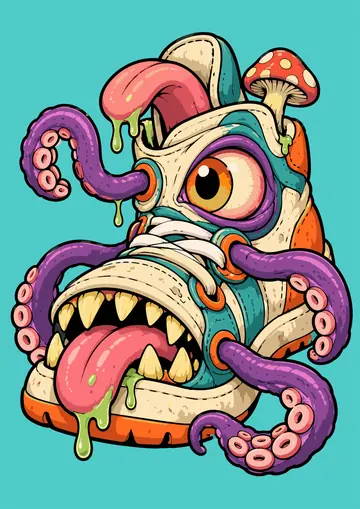 Sneaker Beast — finished page