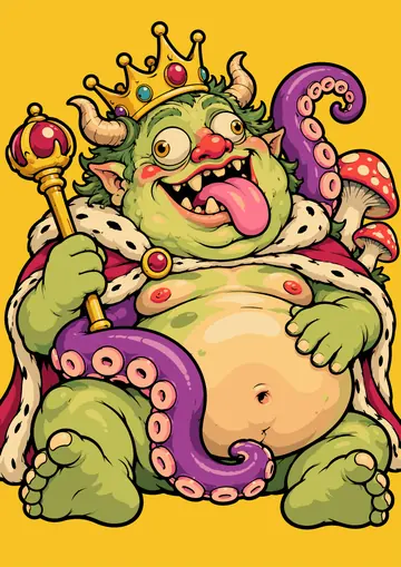 Ogre King — finished page