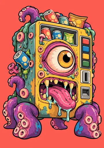Snack Machine — finished page
