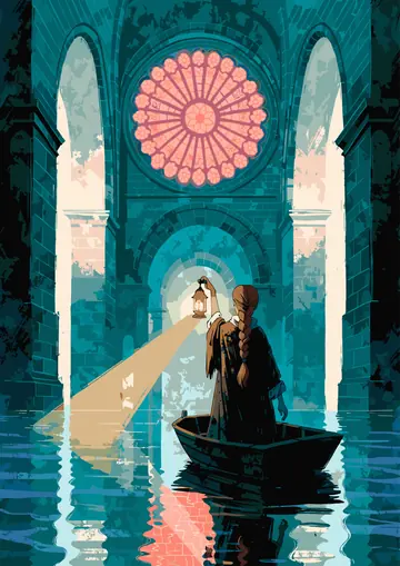 Flooded Cathedral — finished page