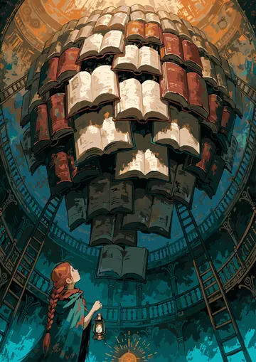 Flying Books — finished page