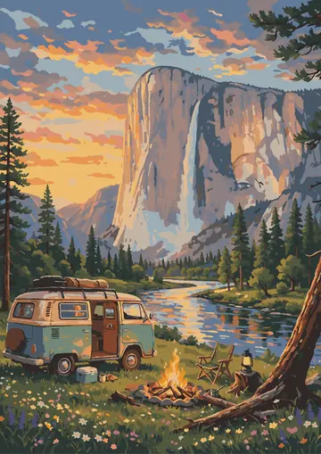 Yosemite — finished page