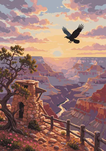 Grand Canyon — finished page