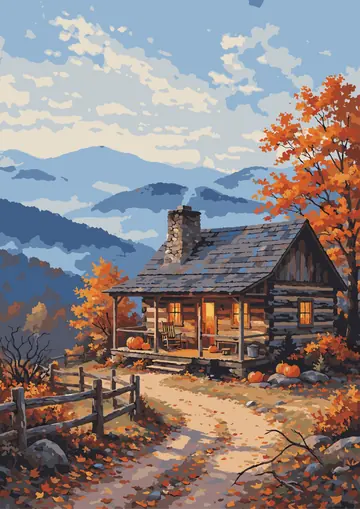 Smoky Mountains — finished page
