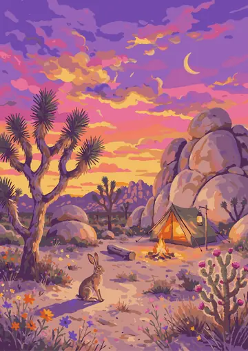 Joshua Tree — finished page
