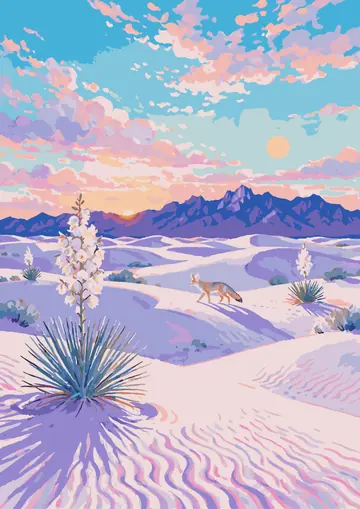 White Sands — finished page