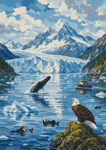Glacier Bay — finished page