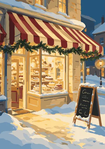 Bakery Window — finished page