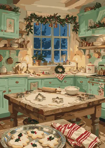 Kitchen Baking — finished page